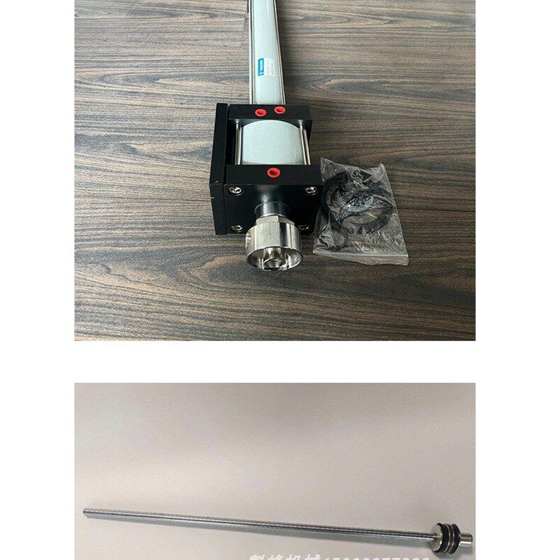 半自动吹瓶机拉伸杆活塞杆封口一体小型气缸导杆各种型号配件12