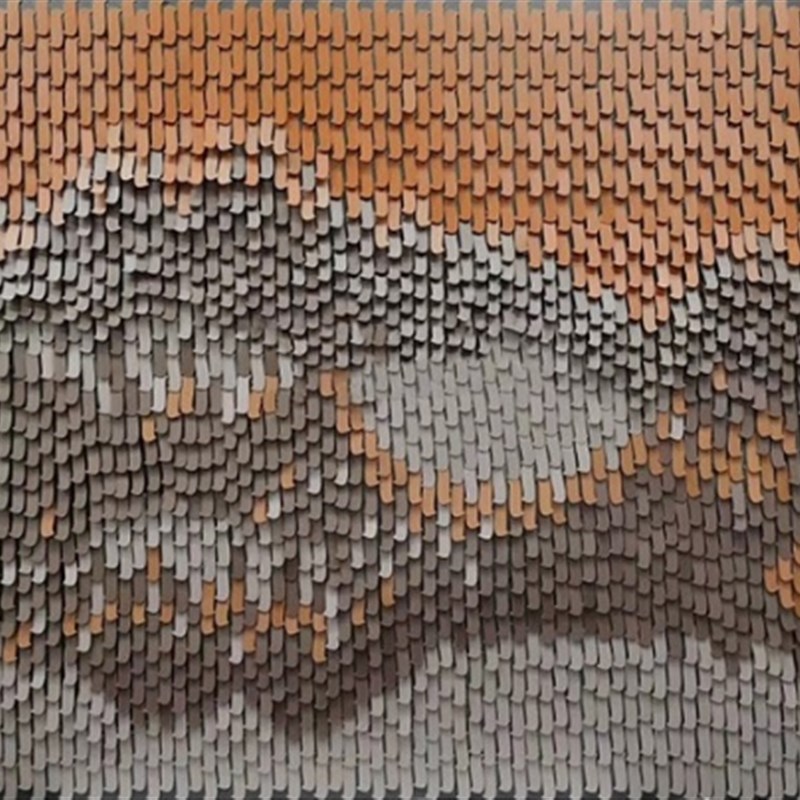 皮革装置画定制酒l店挂画样板间售楼处装饰画立体实物画现代客厅图片