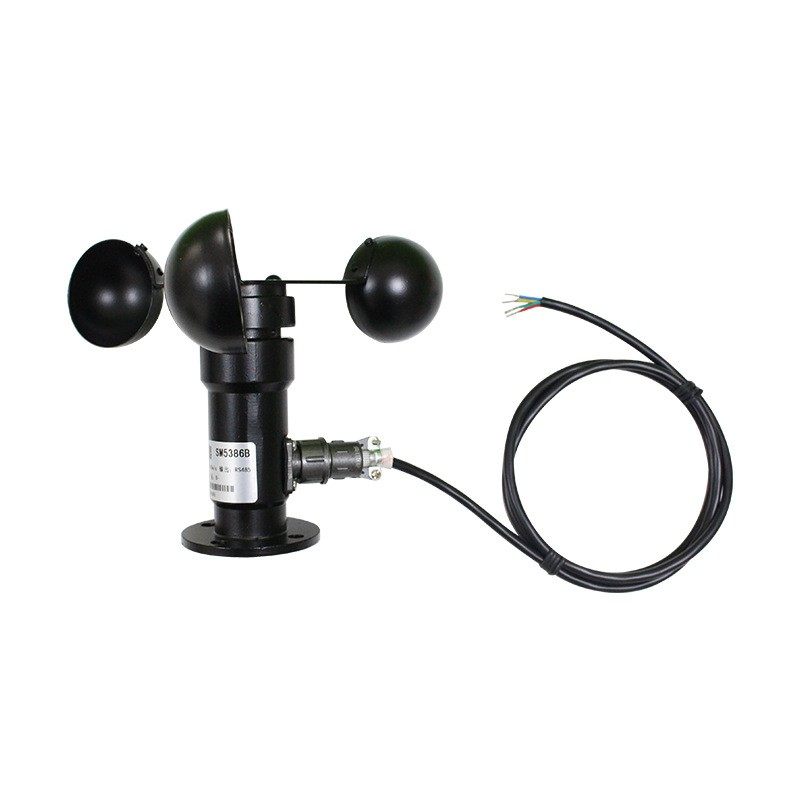 RS485铝材风速传感器MODBUS风速计数字风速风向仪电流4-20mA电压