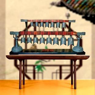 青铜风铃曾侯乙可演奏采耳编钟抽象装饰摆件武汉创意简约礼物中式