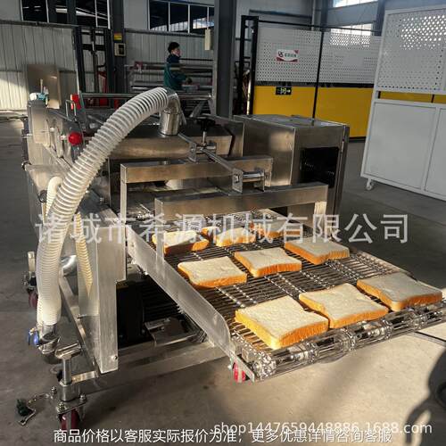 预制菜桑叶上浆机 油炸桑叶挂糊设备 新款香酥翠叶裹浆机
