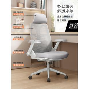 人体工学椅护腰办公椅舒适久坐电脑椅家用书房书桌椅学习写字座椅
