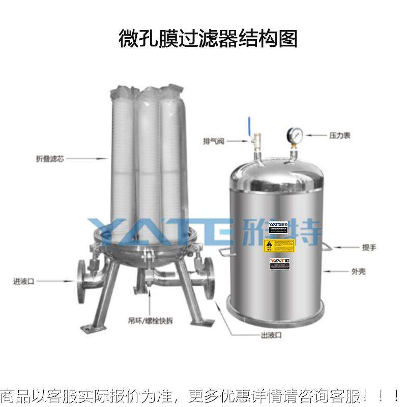 微精折叠滤芯过滤孔器医药科技卫生精细微孔膜过滤过滤机内外抛光,机械设备,过滤设备,淘宝优惠券,粉丝福利购,淘宝优惠卷