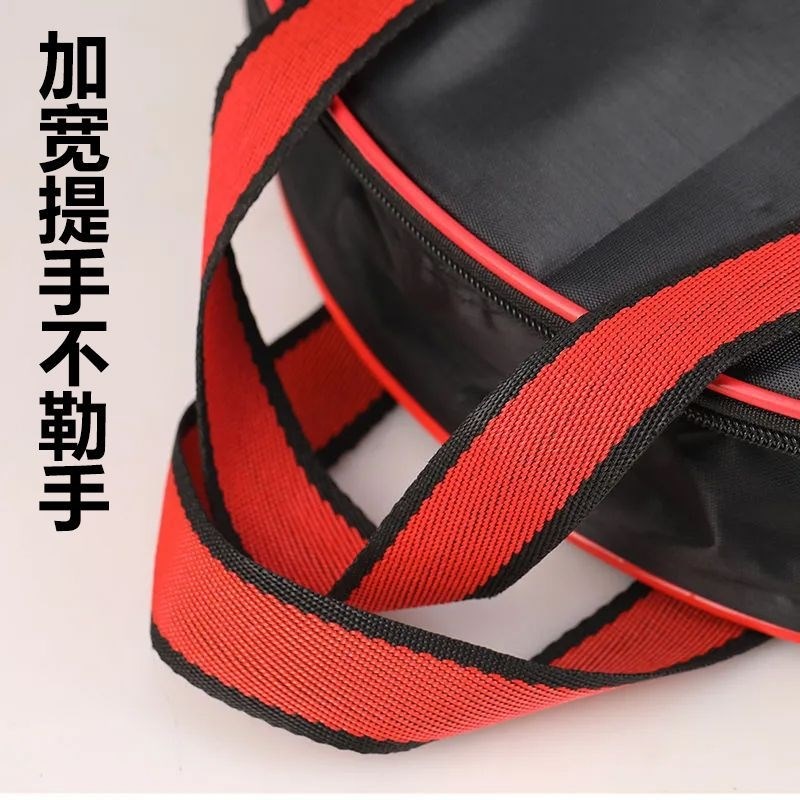 加厚防水鱼护包便携式多功能x圆形抄网包渔护侧兜包通用网包渔具