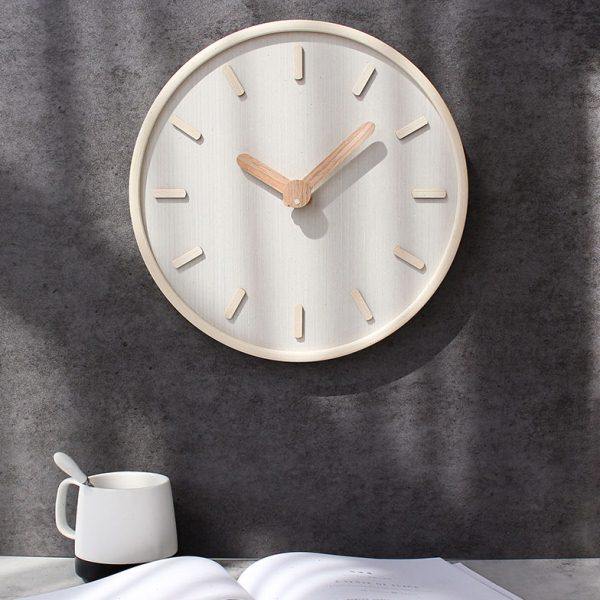 MJK钟表挂钟简约现代时尚个性创意时钟免打孔挂墙家用客厅轻奢