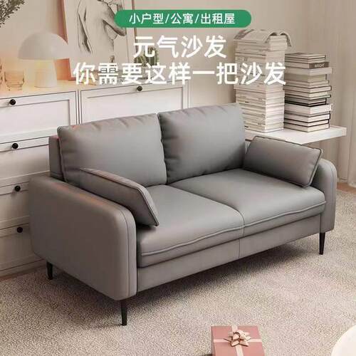 卧室专用小沙发北欧沙发小户型出租屋客厅公寓现代简约布艺沙发双