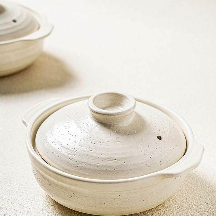 景德镇汝窑陶土砂锅陶瓷小火锅盆商用家用炖菜煮粥炖汤煲耐高温可