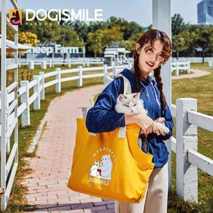 DOGISMILE宠物包猫狗单肩挎包泰迪比熊外出便携包英短布偶包