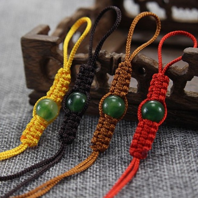 5条9.9元壶盖绳绿珠紫砂壶绳子玻璃茶壶绳子N系壶壶红绳壶盖绳玉