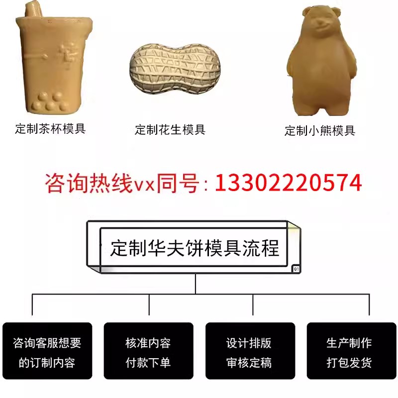 网红文字烧机定j做开模定做华夫饼机器模具开模定制小吃机器