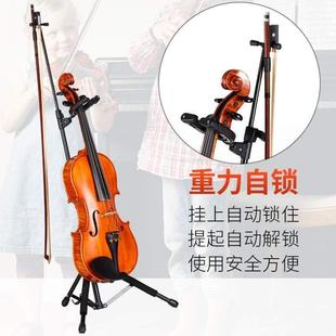 支架小提琴架子架挂钩展示架琴架打孔小提琴挂架家用摆放 免立式