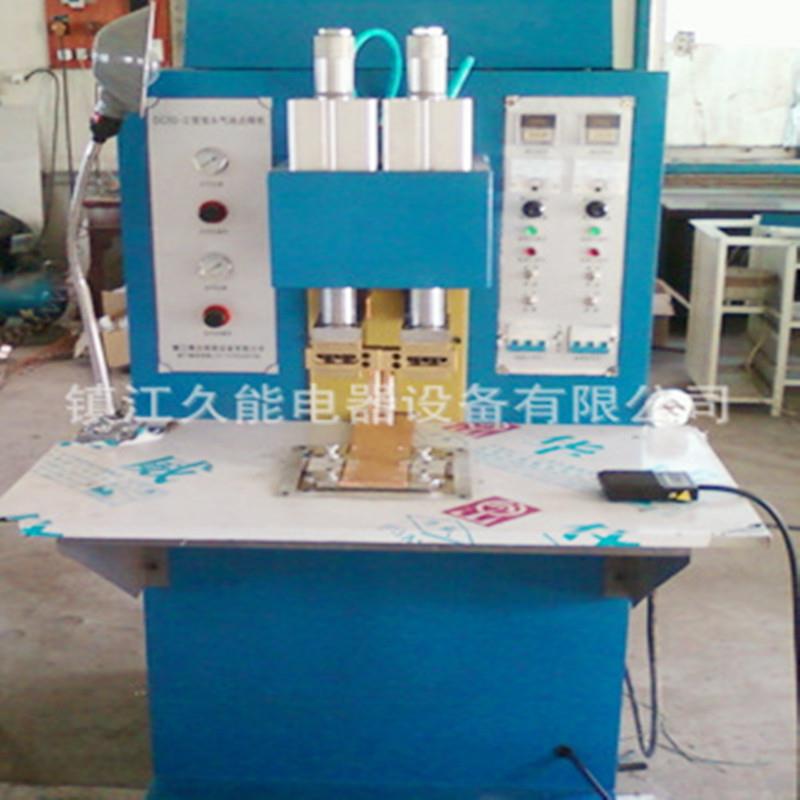 数字焊接控制双头电容盖专用气动储能点焊机稳定性好