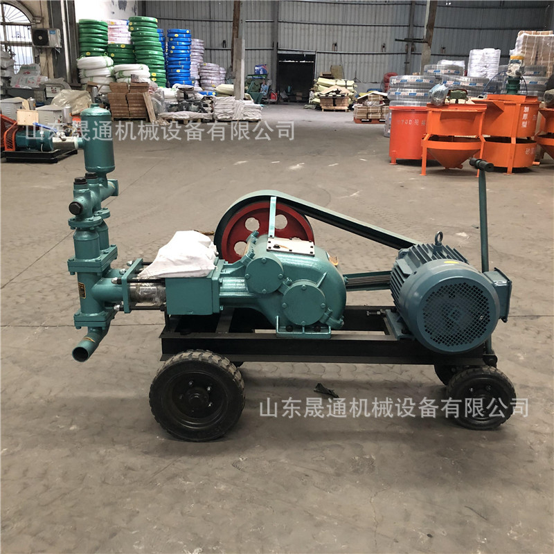BW70-8护坡加固砂浆注浆机 路面桥梁砂浆泵 卧室双缸砂浆注浆机