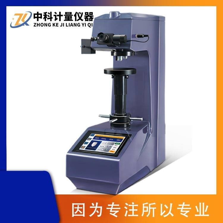 HVS-5/10/30/50AET触摸屏数显自动转塔维氏硬度计电加荷闭环控制