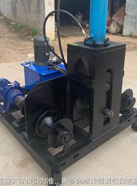 TJX双电机液压弯管机 口径大壁管电动液压机弯圆 加重厚型卧式折