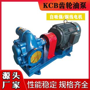 高温油泵KCB-300齿轮泵重油润滑油油泵铸铁耐磨自吸泵电动淬火钢