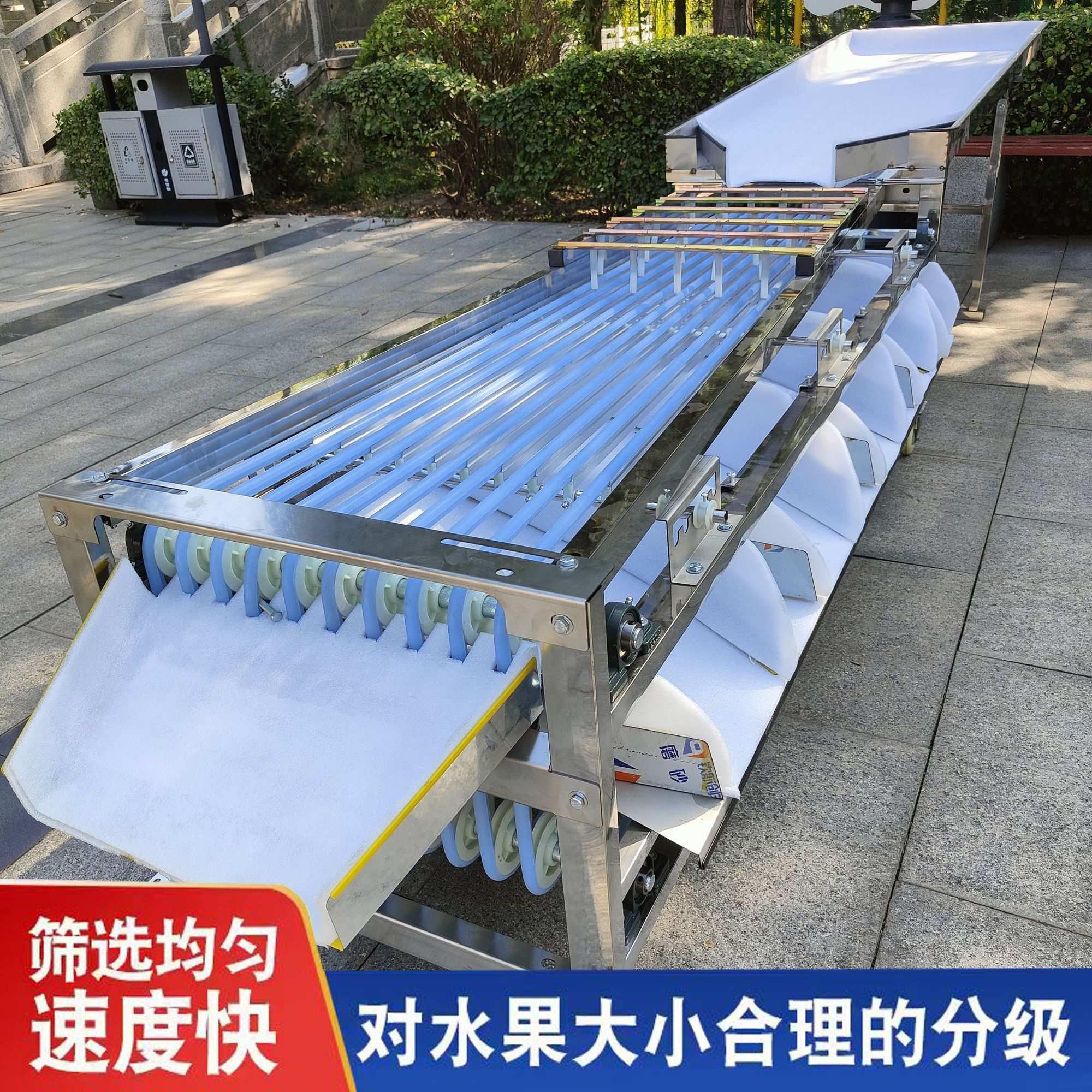 百香果选果机李子槟榔分选机圣女果全自动分拣机脐橙筛选机分级机