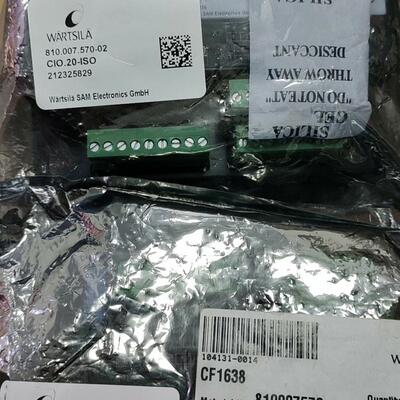 议价810.007.570-02 CIO.20-ISO WARTSILA模拟输入输工控模块维修