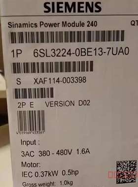 议价6SL3224-0BE13-7UA0维修