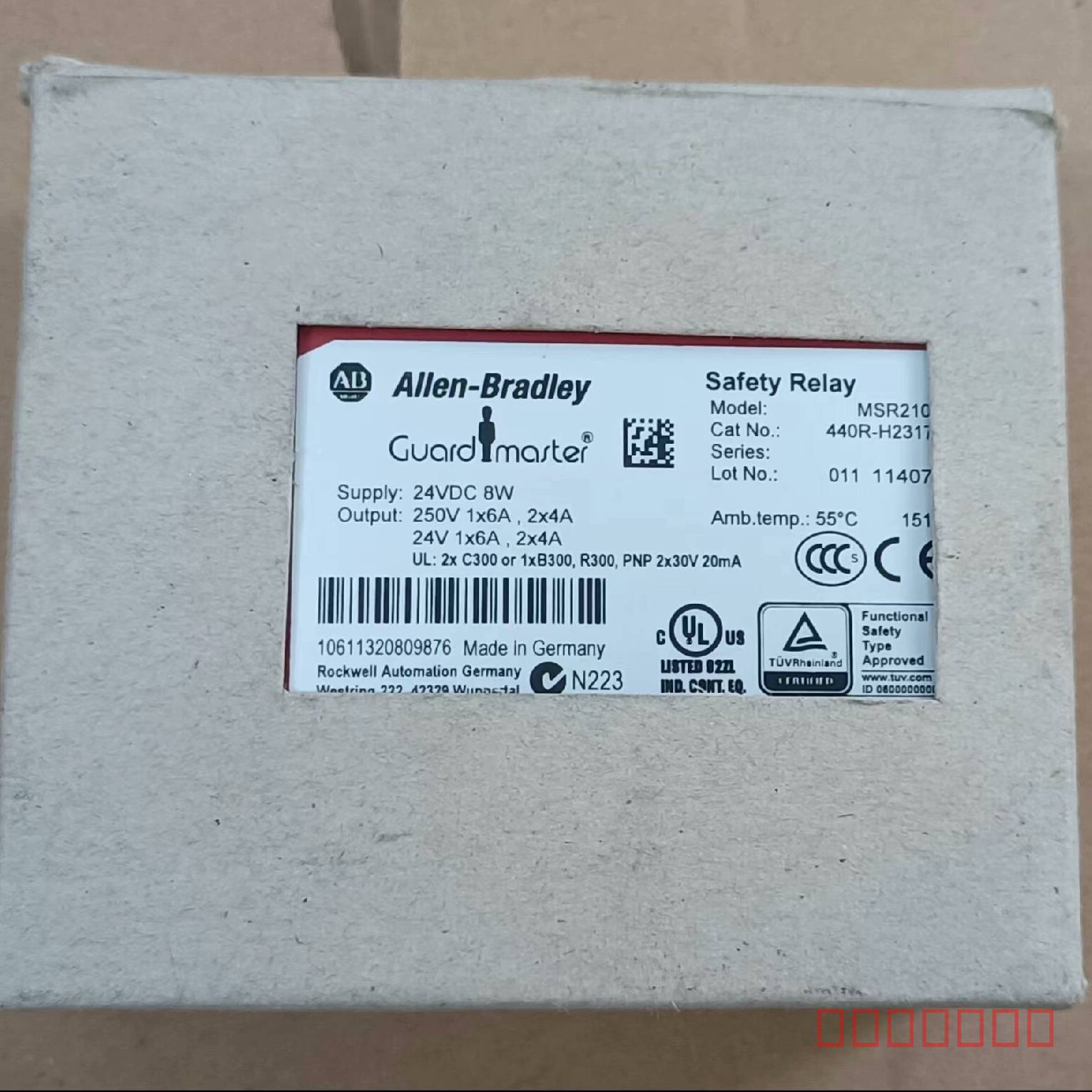 议价AB安全继电器 MSR210P 440R-H23176，维修