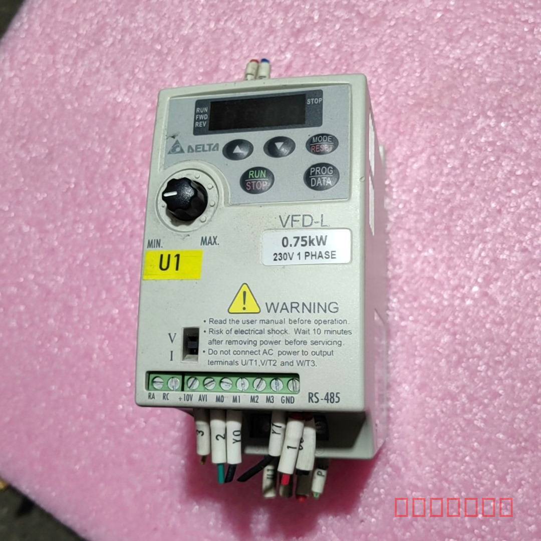 议价台达变频器，VFD007L21A，0.75KW，220V，维修