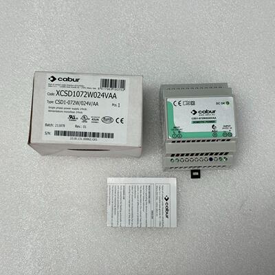 议价XCSD1072W024VAA cabur开关电源 单相工业直流电源维修