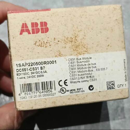 议价DC551-CS31 B7 1SAP2 总线扩展模块 ABB工控模块维修