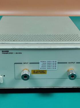 议价8449B 前置放大器 1-26.5GHz 安捷伦射频放大器维修