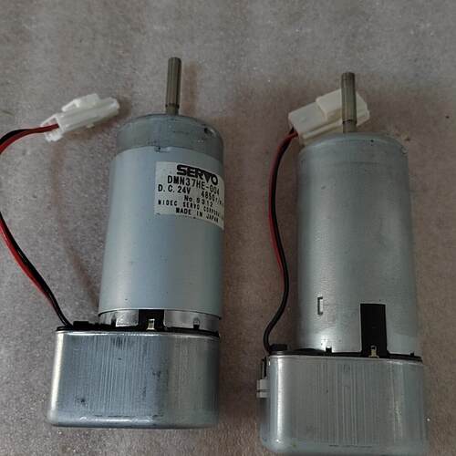 议价DMN37HE-004 SERVO 电机马达 DC24V工控电机维修