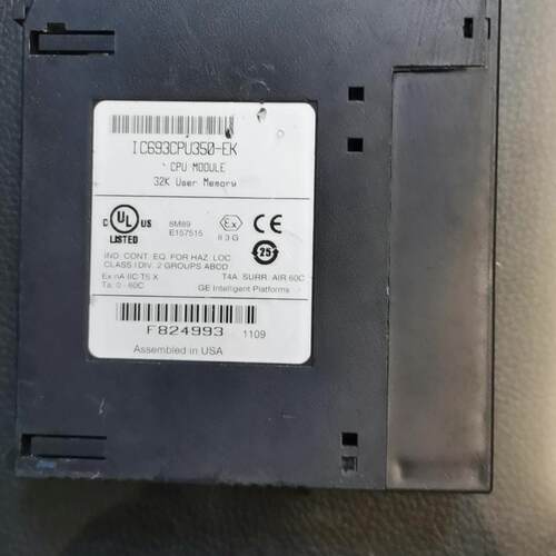 议价IC693CPU350-EK CPU模块 32K内存工业工控控制模块维修