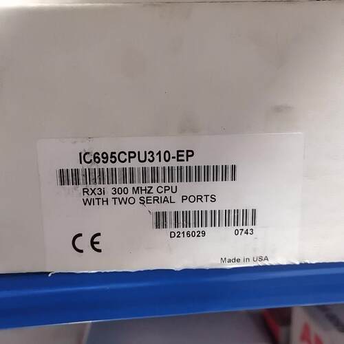议价IC695CPU310-EP GE PLC模块 RX3i 300MHZ双串口CPU维修