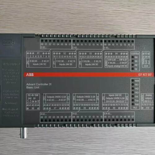议价07KT97 CPU模块 ABB Advant Controller基础单元维修