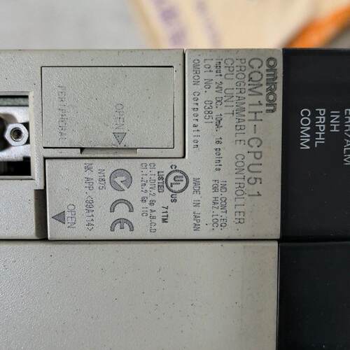 议价CQM1H-CPU51 可编程控制器 CPU单元 工控自动化模块维修