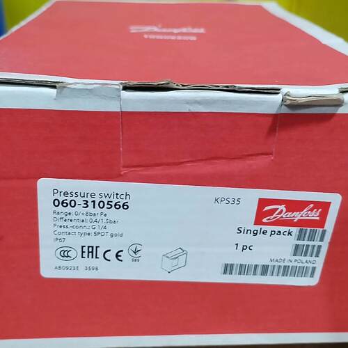 议价KPS35 060-310566 丹佛斯压力开关 工业工控配件维修