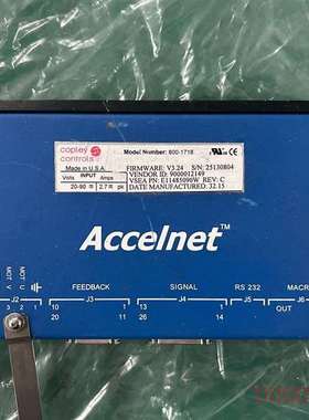议价Copley Controls Accelnet 800-1维修