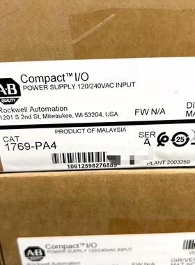 议价1769-PA4 电源模块 Compact I/O 罗克韦尔工控模块维修