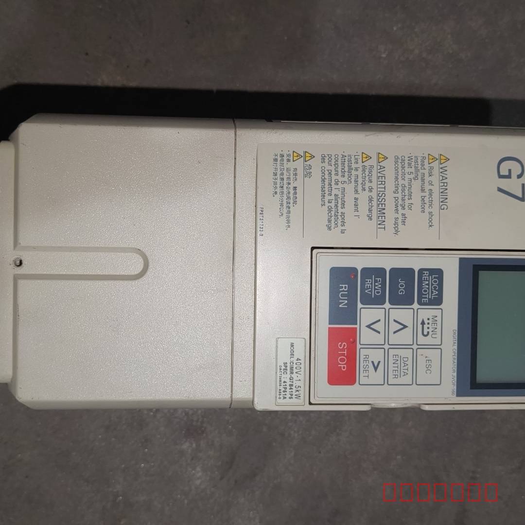 议价安川G7系列变频器CIMR-G7B41P5 1.5KW功能维修