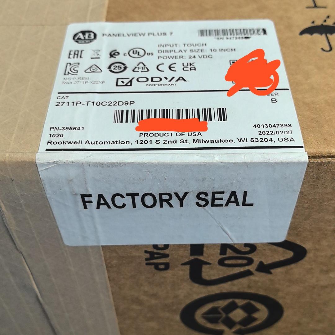 议价2711P-T10C22D9P AB 10英寸触控工控屏 工业自动化配件维修图片