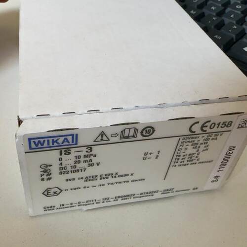 议价IS-3 压力变送器 威卡 量程0-10MPa 4-20mA维修