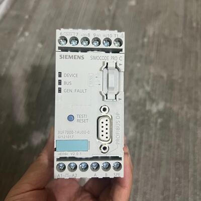 议价3UF7000-1AU00-0 电机保护器 SIMOCODE PROFIBUS DP模块维修
