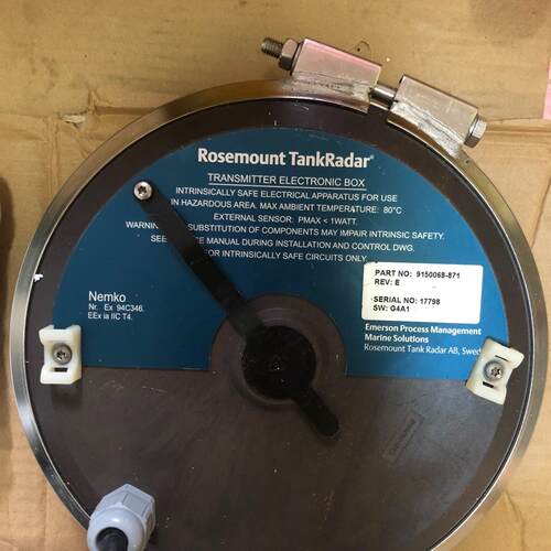 议价9150068-87 Rosemount储罐雷达变送器电子盒 工控配件维修