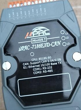 议价μPAC-7186EXD-CAN 泓格工控控制器 MiniOS7系列维修