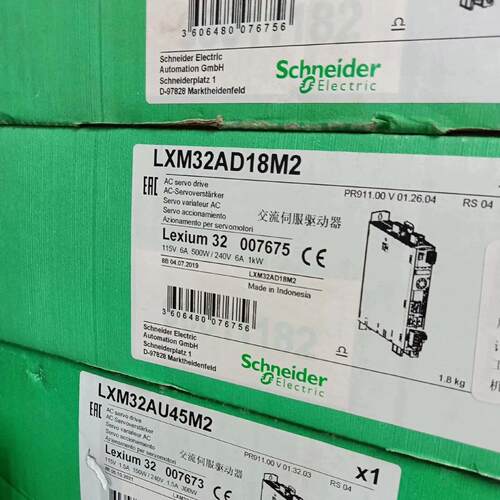 议价LXM32AD18M2 交流伺服驱动器 工业自动化工控配件维修