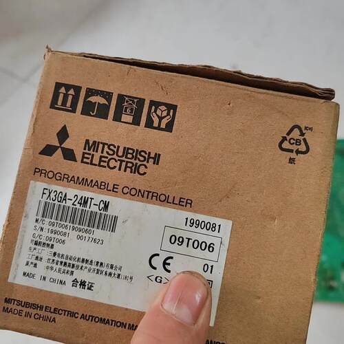 议价FX3GA-24MT-CM PLC可编程控制器 工业自动化带包装维修