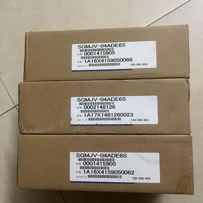 议价SGMJV-04ADE6S 安川伺服电机 5系列400W工控自动化配件维修