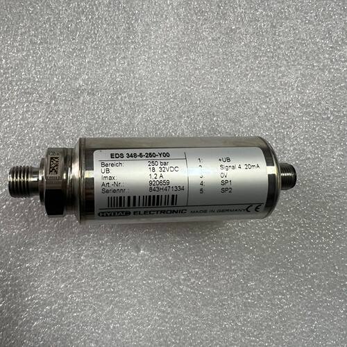 议价EDS 348-5-250-Y00 HYDAC贺德克压力变送器维修