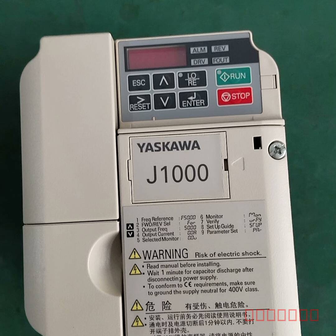 议价拆机安川变频器CIMR-JB4A0002BBA 0.75KW维修