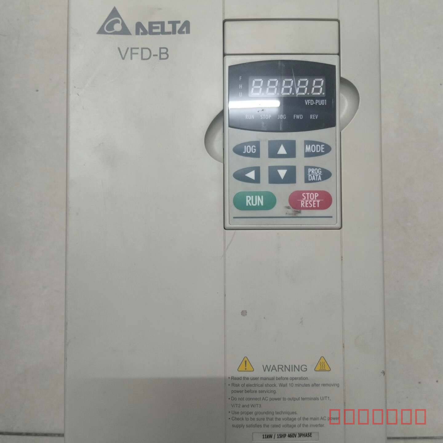 议价台达变频器VFD110B43A，11KW，380-480V，维修