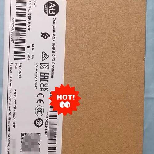 议价1769-L16ER-BB1B AB工控IO控制器 自动化控制模块维修