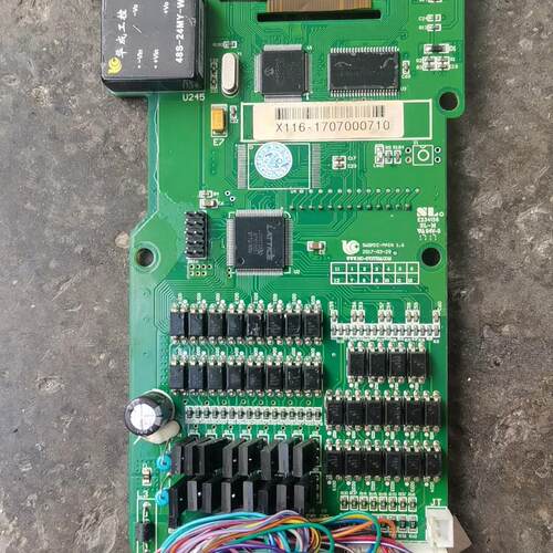 议价X116-1707000710 华成工控机械手控制系统 工控电路板维修